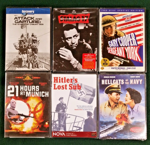 Brand new sealed - ww2, dvds